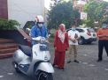 Kendarai Sepeda Motor, Eri Cahyadi Cek Simulasi PTM Hari Pertama