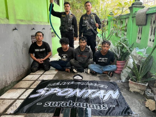 Polrestabes Surabaya Ringkus Remaja Anggota Gangster