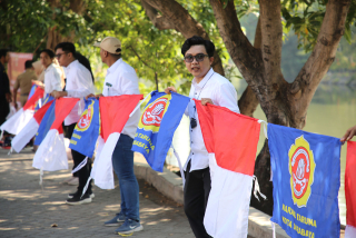 Baca juga : Cara Unik Kecamatan Tegalsari Lantik Pengurus Karang Taruna, Gelar Konvoi hingga Bentangan Bendera