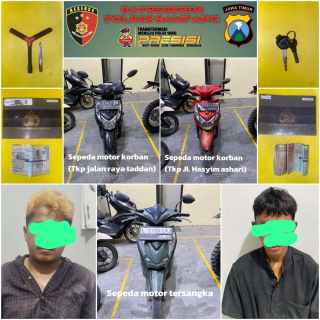 Bandit Curanmor Asal Surabaya Ditangkap di Madura