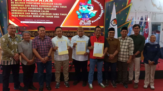 Pilgub Jatim 2024 Resmi Diikuti Tiga Paslon