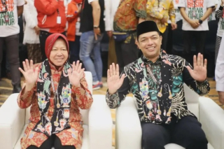 Pilgub Jatim 2024: Elemen Ponpes di Kediri Deklarasi Dukung Risma-Gus Hans