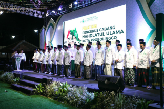 Pengurus PCNU Kota Probolinggo Dilantik, Tiga Pilar Jadi Prioritas