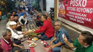 Gas Pol Menangkan Risma-Gus Hans dan Eri-Armuji, DPC PDIP Resmikan Posko Pemenangan di Nginden
