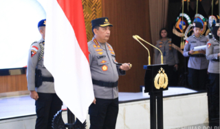 Kapolri Pimpin Kenaikan Pangkat 4 Pati-Pamen Polri, Ini Daftarnya
