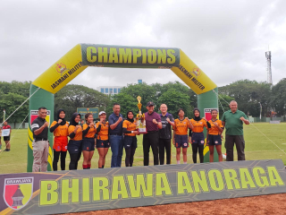 HUT Kodam Brawijaya ke-76 Diramaikan dengan Turnamen Rugby Game Exhibition