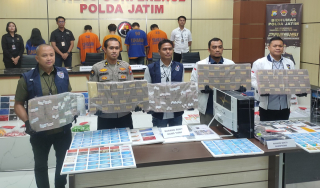 Polda Jatim Tangkap 6 Pelaku Judol Rp200 Miliar, Berawal dari Akun Instagram @Orkesanbanyuwangi