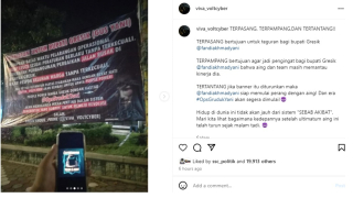 Baca juga : GRESIK Heboh Lagi, Spanduk Berisi Ultimatum Bupati Gus Yani Viral!