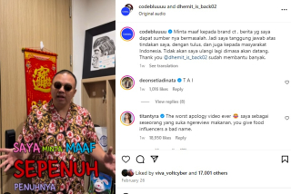 Baca juga : Memanas! Codeblu Terancam Diproses Hukum, Toko Kue CT: DIa Sebarkan Berita Hoax