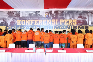 Survei Indikator Politik Indonesia: Kepuasan Tinggi Warga pada Polisi Berantas Premanisme