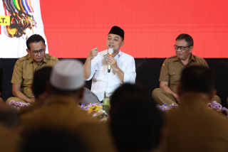 Resmi Dijalankan, Wali Kota Eri Cahyadi Ajak Jajarannya Gotong Royong Bentuk Kampung Pancasila