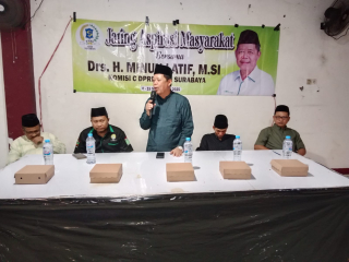 Minum Latif Serap Aspirasi Warga Benowo Surabaya: Pavingisasi hingga PJU Jadi Keluhan Utama