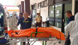 Tim DVI Polda Jatim Terima 55 Kantong Jenazah Korban Ambruknya Ponpes Al Khoziny