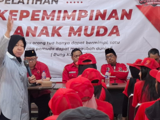 PDIP Surabaya dan TMP Siapkan Kader Muda Bermental Pejuang, Risma Jadi Inspirasi