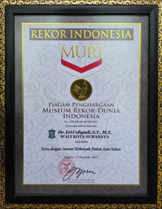 Cetak Sejarah Baru, Surabaya Pecahkan Rekor MURI: Kota dengan 1.214 Inovasi dalam Setahun