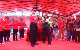 DPD PDI Perjuangan Kepri Gelar Syukuran HUT Partai Ke 53, Prof. Soerya: Teguhkan Kerja Nyata Bersama Rakyat