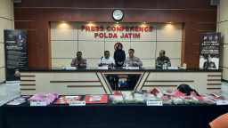 Dua Bulan, Ditresnarkoba Polda Jatim Ringkus 724 Tersangka Kasus Narkoba