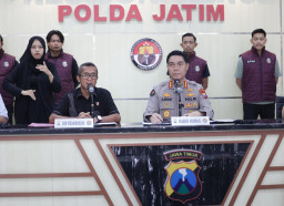 Polda Jatim Amankan Dua Pelaku Pengedar Bahan Peledak Ilegal di Menanggal Surabaya