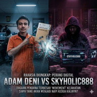 Influencer Adam Deni Ungkap Dugaan Pendana Akun @skyholic888, Klaim Bukti Telah Diserahkan ke Polisi