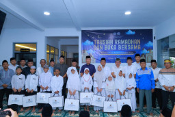 Karutan Gresik Hadiri Tausiah Ramadan dan Buka Puasa Bersama Jajaran Pemasyarakatan Jatim
