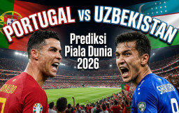 Prediksi Skor Portugal vs Uzbekistan di Piala Dunia 2026: Cristiano Ronaldo Cetak Berapa Gol?