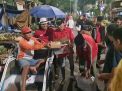 Grebek Sahur, TMP Surabaya : PDI Perjuangan Ajarkan Gotong Royong Dan Turun Ke Bawah