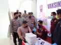 Polres Gresik Gelar Vaksinasi Booster Untuk Anggota