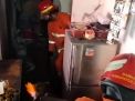 Gas LPG Bocor, Warung Makan Di Gresik Nyaris Terbakar