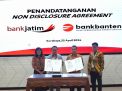 Bank Jatim dan Bank Banten Lakukan Penandatanganan NDA