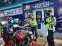 Satlantas Polres Gresik Kampanye Protokol Kesehatan