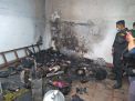 Konsleting Listrik, Gudang Peralatan Dapur Terbakar