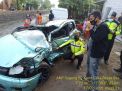 Insiden Kereta Api vs Mobil di Sidoarjo, 3 Orang Berhasil Selamat