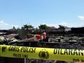 Puslabfor Polda Jatim Olah TKP Kebakaran Pasar Campurdarat Tulungagung