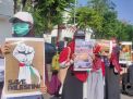 Aksi Bela Palestina di Surabaya, Minta Pemerintah Pusat Kondisikan OKI