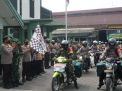 Kompak, Satu Dandim dan Dua Kapolres Ikut Apel Pendistribusian Bantuan Beras di Kodim 0815 Mojokerto