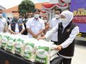 BPD HIPMI Jatim Beri Bantuan 25 Ton Beras untuk Masyarakat melalui Pemprov Jatim