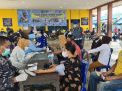 Lanal Banjarmasin Gelar Serbuan Vaksin dan Bakti Sosial