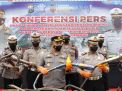 168 Kendaraan Roda Dua Berknalpot Brong Disita Satlantas Polres Jombang