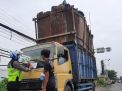 Cegah Kecelekaan Maut Balikpapan Terjadi, Satlantas Polres Gresik Gelar Razia Truk