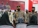 Wakapolda Jatim Pantau Pelaksanaan Vaksinasi Serentak di Jombang