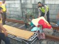Nyebrang Rel Kereta Api, Lansia Tewas Tertabrak Kereta Api