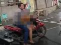 Heboh, Video Pria dan Wanita Mesum Sambil Naik Motor di Jalanan