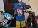 Sudah Berhasil Curi Motor, Maling ini malah Balik ke TKP, Begini Akibatnya