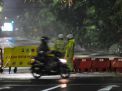 FOTO: Penutupan Jalan Akhir Tahun di Surabaya