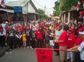Kenalkan Ganjar - Mahfud, PDIP Kota Probolinggo Gelar Jalan Santai dalam Rangka HUT ke-51