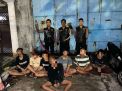 Polrestabes Surabaya Tangkap 7 Remaja Gangster yang Resahkan Warga