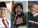 Bu Risma, Prabowo dan Ganjar Jadi Capres Favorit Millenial Jatim