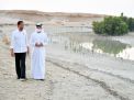 Demi Perkuat Kerjasama Indonesia-PEA, Presiden Jokowi Tanam Mangrove di Abu Dhabi 