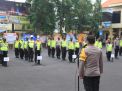Pengamanan Pilwali Kota Surabaya, Perwira Polisi Apel Persiapan