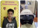 Satu Pelaku Berhasil Kabur, Polsek Tambaksari Surabaya Tetapkan DPO Pencuri Helm